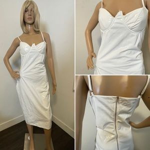 Angela&Brinks Designer leatherette stretch dress size XL (petite)